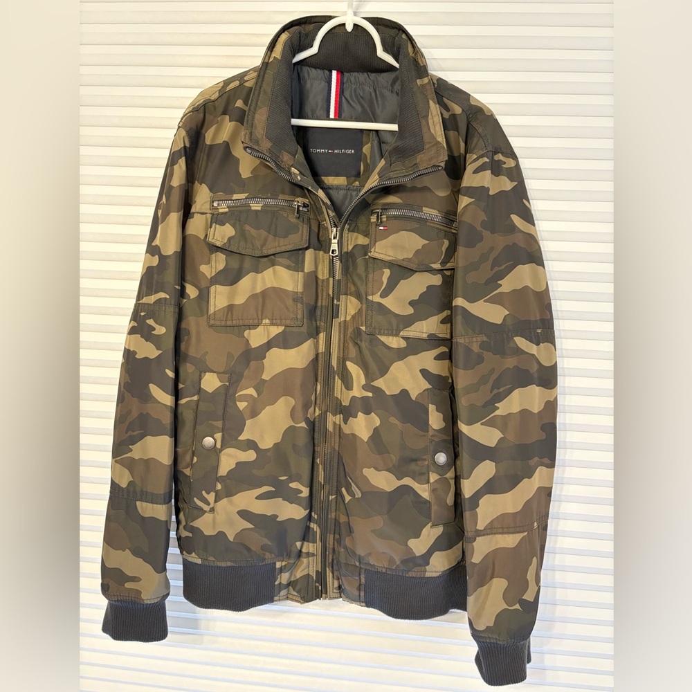 Men's XL Tommy Hilfiger Camouflage Jacket